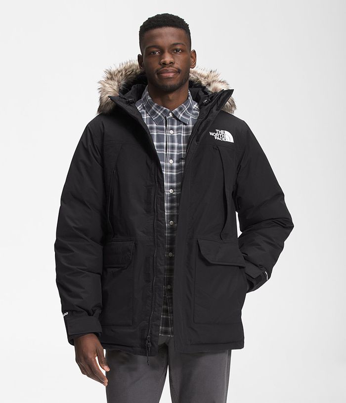 The North Face Winterjas Heren Mcmurdo Parka CNWA80154 - Zwart